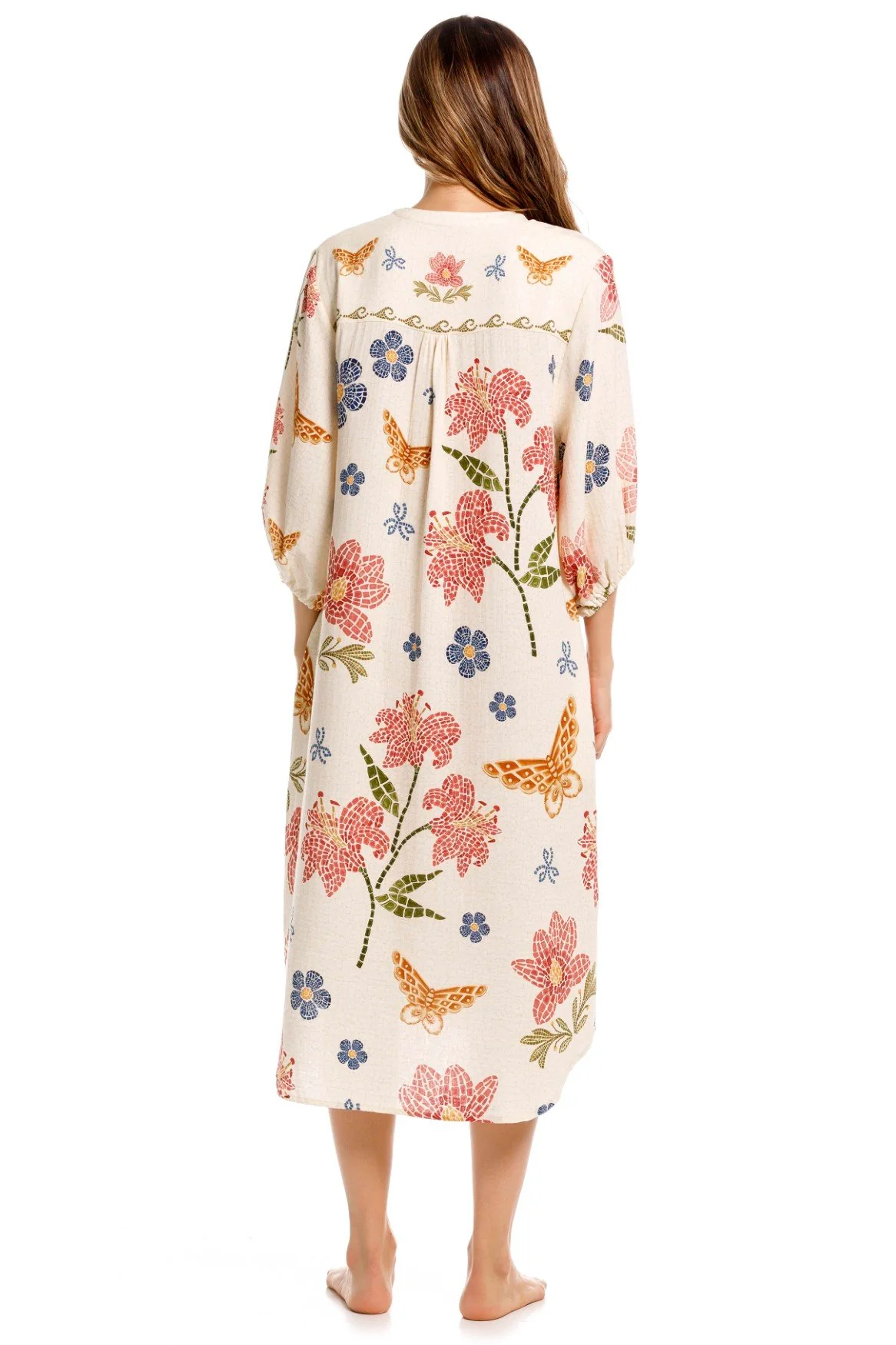 Clavelina Tunic Cover Up - Image 3